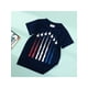 thumbnail image 3 of Family Boys 4th of July Shirt Kids Patriotic Dinosaur American Flag USA Shirts Tshirts Clothing, 3 of 5