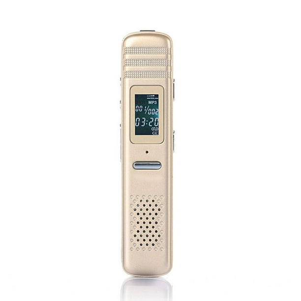 Enregistreur vocal numérique de 8 Go petit magnétophone pour conférences  réunions entretiens Mini enregistreur Audio Charge USB 