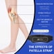 thumbnail image 5 of Rodilleras 1 unidad de correa de soporte protectora de rótula, cinturón ajustable de absorción de impactos de rodilla, Protector presionado transpirable para hombres, muj kyncilor Rodilleras, 5 of 7