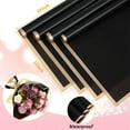 thumbnail image 2 of NOGIS 10 Sheets Light Black Flower Bouquet Wrapping Paper, Graduation Gifts Waterproof Floral Wrapping Paper for Wedding Birthday Party Favor Gift Box Packaging DIY Crafts, 2 of 7