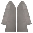 thumbnail image 3 of Pair of Grey Front Door Armrest Panel Leatherette Trim Covers Fit for Honda CR-V (2007-2012), 3 of 5
