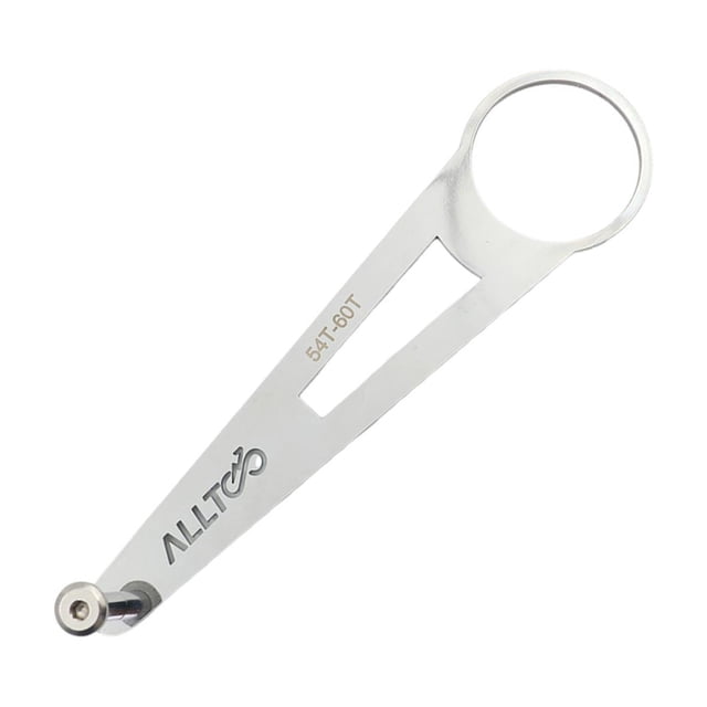 2x Convertidor de Cadena Tensor de Cadena de Bicicleta Reparación Duradera de Acero Inoxidable Fácil Instalación Accesorios de Repuesto para Bicicleta 54 60T