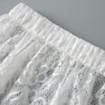 thumbnail image 5 of Hzzsbu False Layers Flexible Extenders Underskirt Adjustable Mini Skirt Shirt Hem Women Slips Lace Shirt (L), 5 of 7
