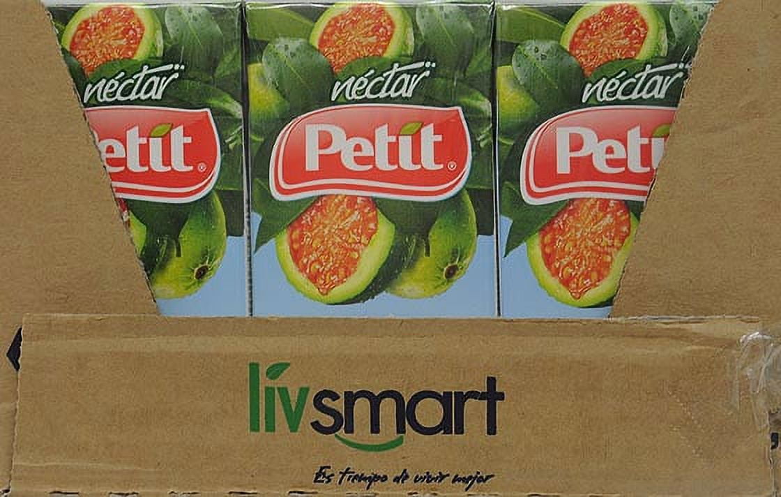 (4 pack) Petit Guava Nectar Juice 6.8 fl. oz, 3 Pack, Nectar Juice