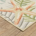 thumbnail image 5 of Oriental Weavers Fiji Washable Indoor/Outdoor Rug - FIJ06 - 5' x 7' - in Beige/ Multi - Nautical & Coastal, Non-Slip, Stain Resitant, Ultra Low Pile, Patio, Outdoor Living Area Rug, 5 of 5