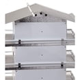 thumbnail image 4 of Birds Choice Large 4-Level, 16-Room Purple Martin Bird House with Starling-Resistant Entrances, White/Grey - Unassembled, 4 of 12