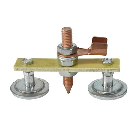 

Clamp Strong Magnetic Welding Magnet Head Single/Double Clamp Ground Hot S9D6