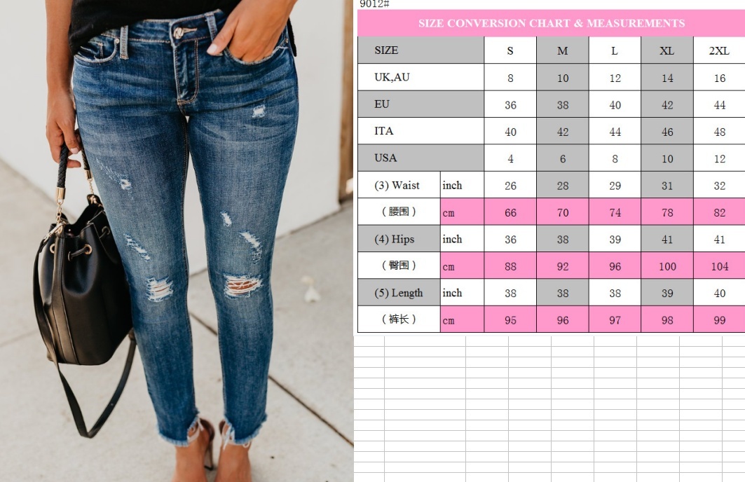 Women´s Jeans Jumpsuit Leggings Bib Overall Ripped Denim Pants Plus Size  Trouser | Walmart Canada