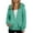 Mint Green, variant on WTOBBY Women's Fleece Lined Full Zip Hooded Cardigan, Fashionable Loose Fit Casual Sweatshirt with Long Sleeve, Warm Winter Cozy Outerwear for Everyday,Army Green L