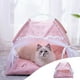 thumbnail image 4 of Cama cueva Avtoify para gatos y perros de interior, cálida y cerrada, para exteriores, con ventilación, para cachorros o mascotas pequeñas, color gris., 4 of 6