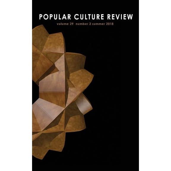 Popular Culture Review: Volume 29, Number 2, Summer 2018 (Paperback)