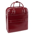 thumbnail image 6 of McKlein, W Series, LA GRANGE, Top Grain Cowhide Leather, 15" Leather Vertical Patented Detachable -Wheeled Ladies' Laptop Briefcase, 6 of 8