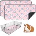 thumbnail image 2 of Guinea Pig Cage Liner,Washable Waterproof Oxford Cloth Cage Liners For Small Animals,Hamster Chinchilla Hedgehog Rabbit And Other Small Animals Not 2 of 14