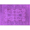 thumbnail image 1 of Ahgly Company Indoor Rectangle Oriental Purple Industrial Area Rugs, 2' x 4', 1 of 4