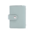 thumbnail image 1 of Mini Savings Binder, PU Leather Pocket Money Organizer, Bank Card & Credit Card Storage Rack, Compact Money Binder, Personalizable for Savings Challenges, Office & College Organizer, 1 of 4