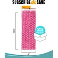 thumbnail image 2 of AMZ Supply Pink Anti-Static Bubble Out Bags 4 x 10 5 Static Shielding Bag Cushioning Pack of 25, 2 of 7