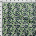 thumbnail image 4 of oneOone Velvet Green Fabric Block Sewing Craft Projects Fabric Prints By Yard 58 Inch Wide-4Y, 4 of 7