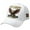 White, variant on Veteran Commemorative Cap, Embroidered Baseball Cap with Eagle Printed, Adjustable Metal Buckle, Casual Outdoor Hat for Men & Women (White)