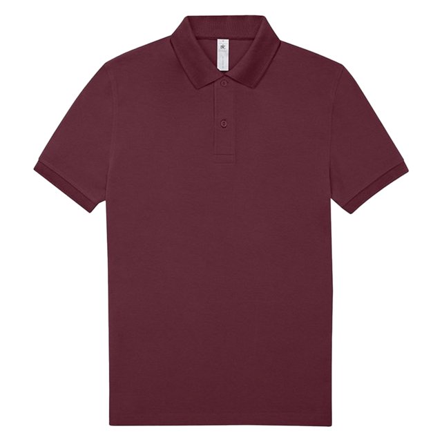 B&C - Polo para Hombre (Burdeos)