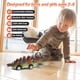 thumbnail image 4 of Juguetes de coches INKPOT Pull Back Dinosaurio 6PCS para niños 3-6 años, 4 of 9