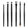 thumbnail image 4 of Pinceles de maquillaje de ojos Colcomx Conjunto Negro 6 piezas, 4 of 8