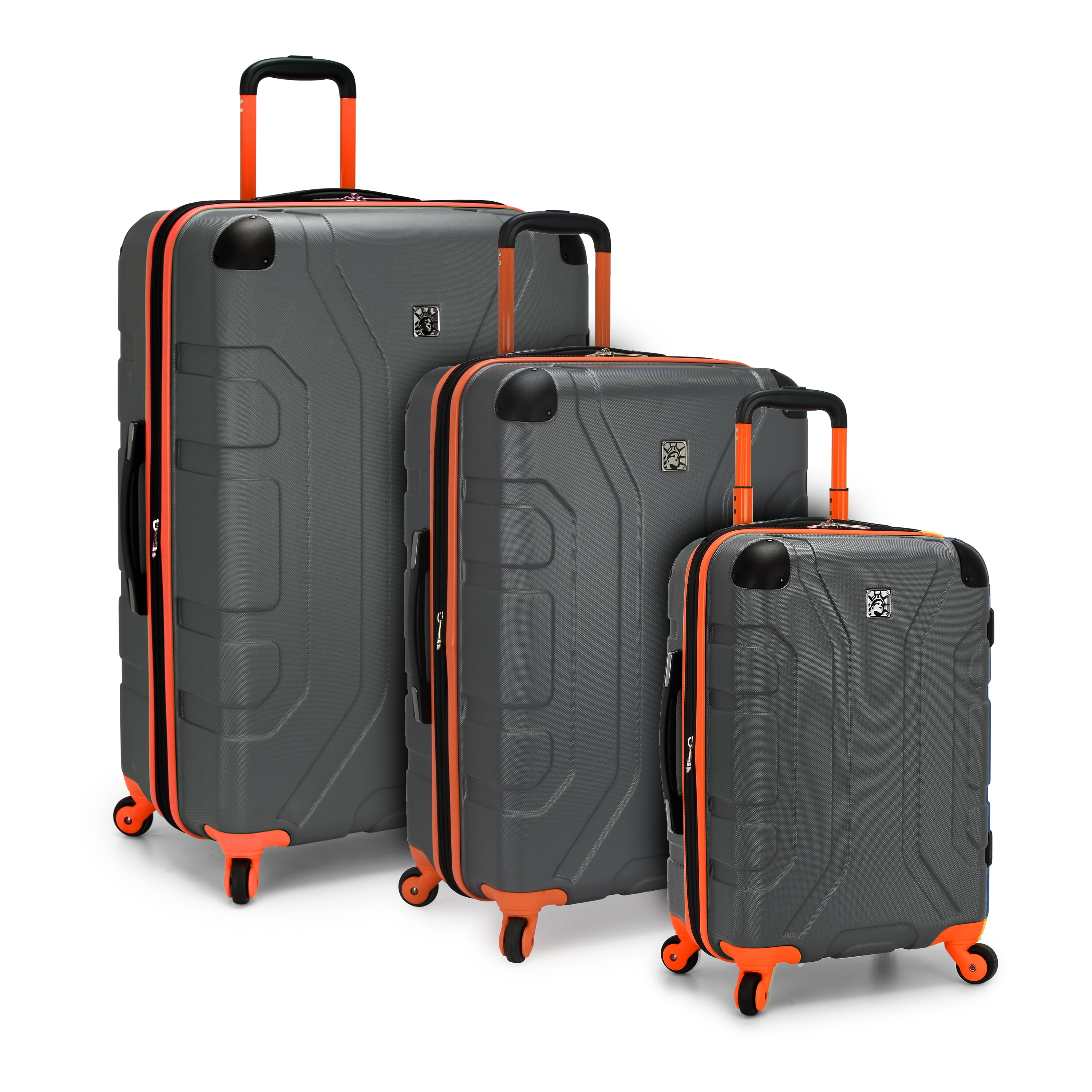 us traveler luggage hardside spinner