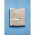 thumbnail image 3 of Cetacea Narwhal Sweatshirt Men -June Erica Vess Designs, Male 3X-Large, 3 of 4