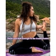 thumbnail image 5 of Upgrade New Instructional Yoga Mat with 75 Poses Printed on It for Beginners, 5.7'x2'x0.25", 6mm Travel Yoga Mat with Bag Christmas Gifts for Women and Men, 1/4 Inch Extra Thick Non-Slip, 5 of 8