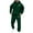 Dark Green#9527, variant on BOOMNY Men'S Sweatsuits Letter Graphic Hoodies Sweatpants 2Pcs Gym Sweat Suits Running Jogging Fall Winter Athletic Tracksuit Outfits