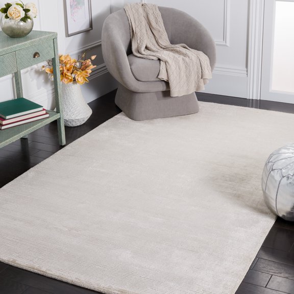 SAFAVIEH Mirage Peregrine Solid Area Rug, Beige, 4' x 6'
