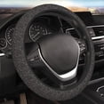 thumbnail image 3 of Lsque Vintage Sketch Autumn Plants Ultra Soft Car Steering Wheel Cover for Women, Standard 15 inch Size for Truck Van SUV Auto, 3 of 8