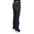 thumbnail image 4 of Costume National Blue Cotton Blend Bootcut Jeans, 4 of 10