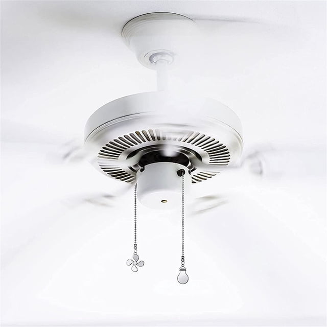 Qixi Four-Leaf Lighting Accessories Direct Supply Ceiling Fan Extender Fan Switch Handle Pull Rope Pendant Silver Clearance Sale!