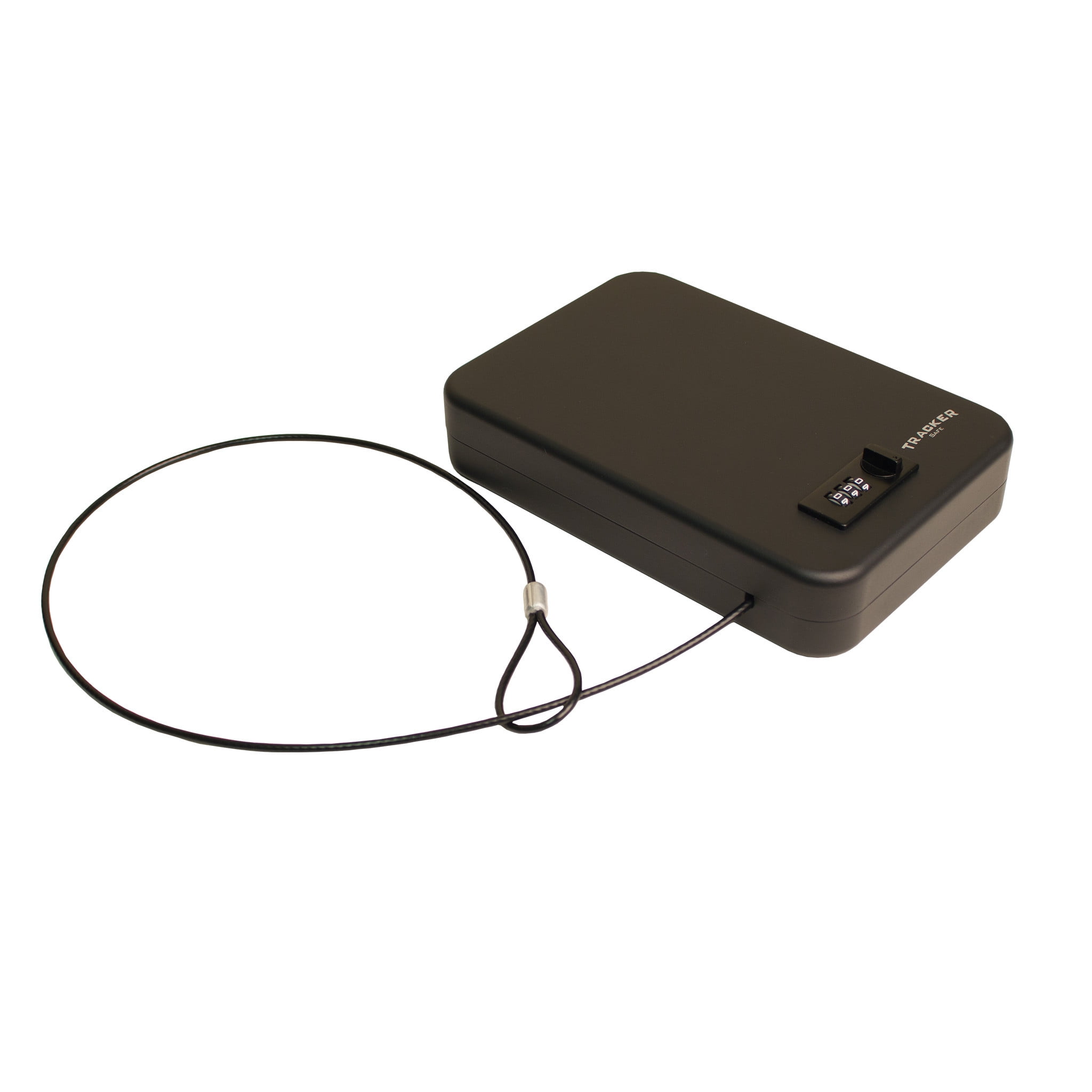 Tracker Safe SPS 0.052 Small Portable/Car Safe, Combination Lock, Black