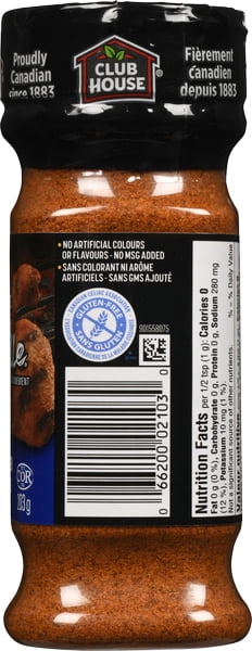 Club House La Grille Poulet Barbecue Assaisonnement, 203 g