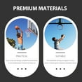 thumbnail image 3 of OULII 1Pcs Green Durable Mesh Balls Bag for Ball Game Rooms 11.8x15.7in, 3 of 4