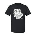 thumbnail image 2 of Wild Bobby, Rottweiler Dog Lover Pet Owner Animal Lover Graphic T-Shirt, Black, Small, 2 of 4