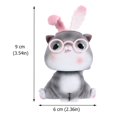 thumbnail image 4 of 1pc Lovely Desktop Cat Ornament Resin Cat Decor Spring Toy Car Adornment, 4 of 8