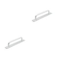 thumbnail image 2 of Scienceny manija de los muebles con tornillos de montaje perillas de hardware mejora colorida tiradores de las puertas decoración del gabinete Plata/160mm 2Conjunto, 2 of 6