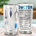 thumbnail image 2 of Doctor Tumbler 20oz Stainless Steel Thermos Cup Gifts Graduation Medical School Dr Appreciation Week Retirement Presents for Women Men Md Physicians, 2 of 6