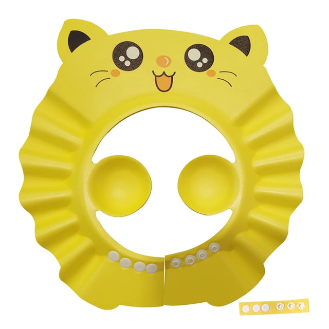 Huanglei Cap Shampoo Cap Bath Visor Hat Kids Hair Washing Shampoo Shield Adjustable Bath Shield Visor For 0 8 Years