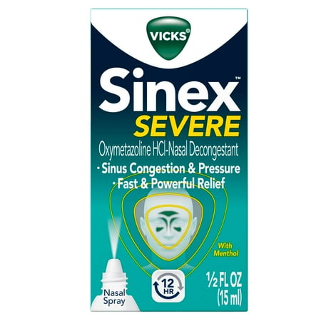 Vicks Sinex Nasal Spray, 0.5 fl oz