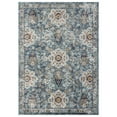thumbnail image 2 of Luxe Weavers Vintage Oriental Medallion Blue 5x7 Area rug, Indoor Carpet, 2 of 6