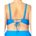 thumbnail image 4 of Time and Tru Women's and Women's Plus Size Wrap Swim Top, 4 of 5