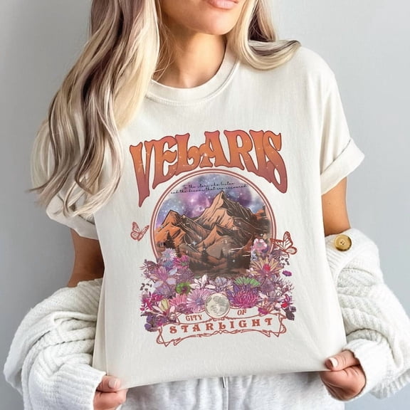 Velaris City of Starlight Shirt, Velaris Art Festival Shirt, ACOTAR Shirt, House of Wind Book, Velaris City Of Starlight