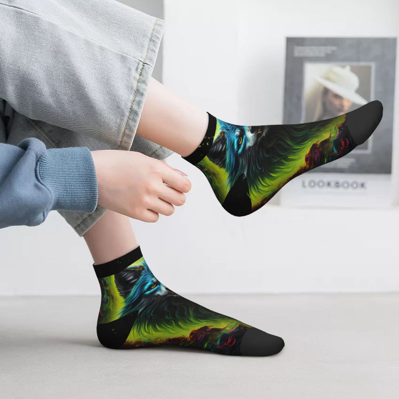 新品 SOL 24aw Guru Guru Socks ネイビー SOL 24aw Guru Guru Socks ネイビー sol soonerorlater guruguru