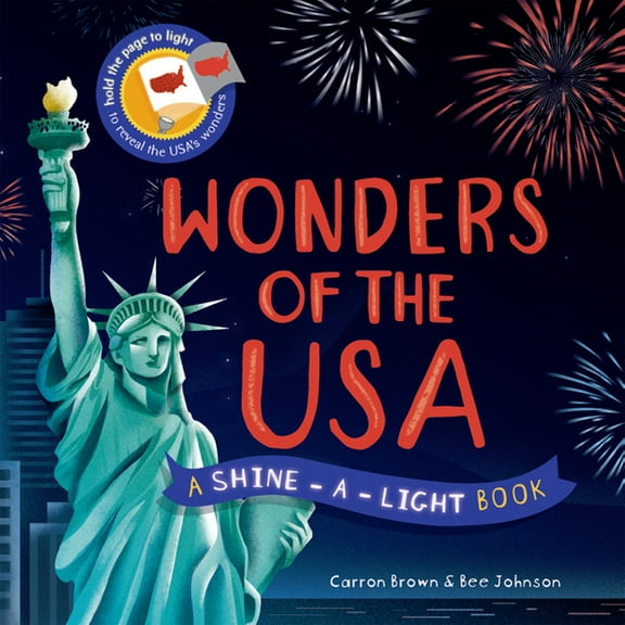 Shine-A-Light Wonders of the USA, (Hardcover)
