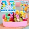 thumbnail image 1 of Muyoka 10 Uds. De tenedores para ensalada de frutas, palillos de dientes, fiambrera de dibujos animados para niños, accesorios Bento, Color aleatorio Muyoka Hogar, 1 of 7