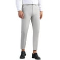 thumbnail image 1 of Pantalón de vestir de negocios INSPIRE CHIC para hombre con cierre de cremallera, frente plano, color sólido, 1 of 1