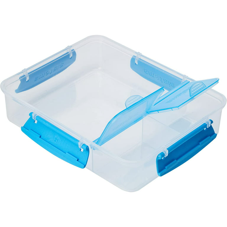 200 Pack To-Go Safe-T-Fresh Grab and Go Food Container, Tear Strip Lock, Perfect for Snacks, on The Go Snack Container, Delis, Restaraunts, 7.3 x 5.6